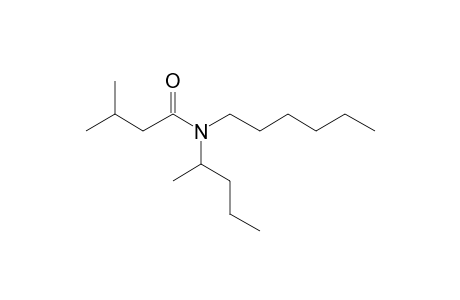 Isovaleramide, N-(2-pentyl)-N-hexyl-