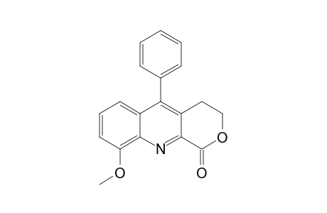 9-Methoxy-5-phenyl-3,4-dihydro-1H-pyrano[3,4-b]quinolin-1-one
