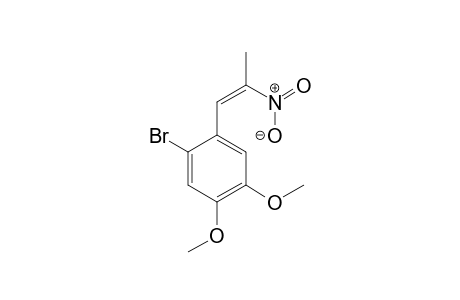(Z)-1-(2-Bromo-4,5-dimethoxyphenyl)-2-nitroprop-1-ene I