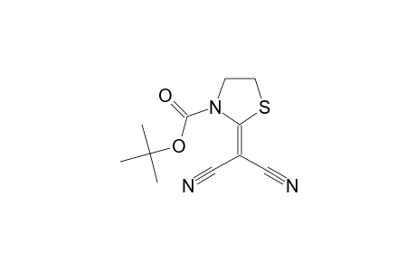 2-(dicyanomethylene)thiazolidine-3-carboxylic acid tert-butyl ester
