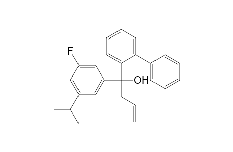 [1,1'-Biphenyl]-2-methanol, .alpha.-[3-fluoro-5-(1-methylethyl)phenyl]-.alpha.-2-propenyl-