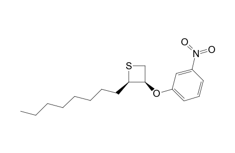 (2R,3R)-3-(3-nitrophenoxy)-2-octyl-thietane