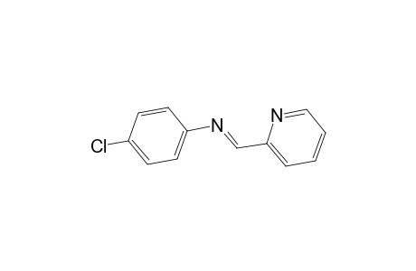 Benzenamine, 4-chloro-N-(2-pyridinylmethylene)-