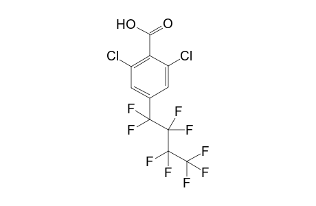 2,6-Dichloro-4-(perfluorobutyl)benzoic acid