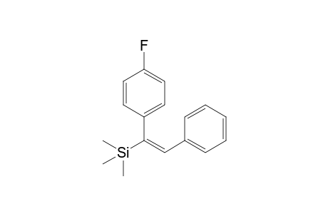 (E)-1-Phenyl-2-trimethylsilyl-2-(4-fluorophenyl)ethene