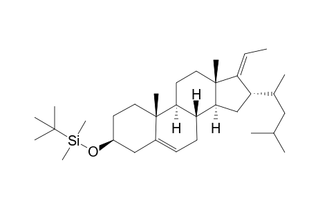 16alpha-(4-Methyl-2-pentane)-17(Z)-ethylideneandrost-5-en-3beta-(t-butyldimethylsiloxyl)