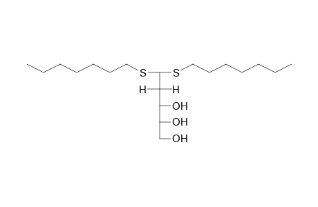 5,5-bis(heptylsulfanyl)pentane-1,2,3-triol