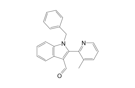 1-Benzyl-2-(3-methyl-2-pyridyl)indole-3-carbaldehyde