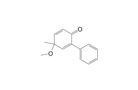 2,5-Cyclohexadien-1-one, 4-methoxy-4-methyl-2-phenyl-