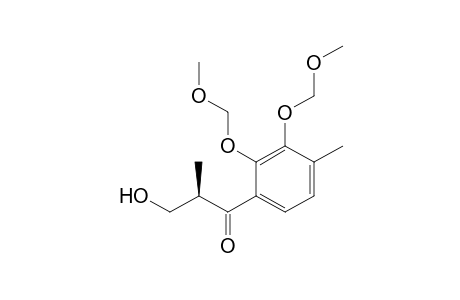 (2R)-1-[2,3-Bis(methoxymethoxy)-4-methylphenyl]-3-hydroxy-2-methylpropan-1-one