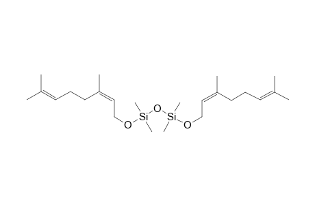 1,3-bis([(2Z)-3,7-Dimethylocta-2,6-dien-1-yl]oxy)-1,1,3,3-tetramethyldisiloxane