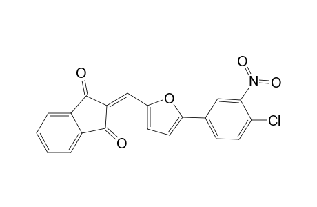 2-[5-(4-Chloro-3-nitro-phenyl)-furan-2-ylmethylene]-indan-1,3-dione