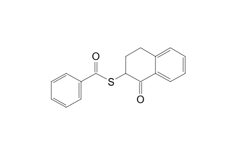 Benzenecarbothioic acid, S-(1,2,3,4-tetrahydro-1-oxo-2-naphthalenyl) ester