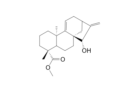 Methyl 15.alpha.-hydroxy-(ent)-kaur-9(11),16-dien-19-oate