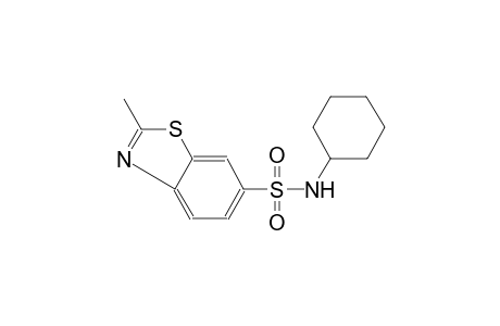N-cyclohexyl-2-methyl-1,3-benzothiazole-6-sulfonamide