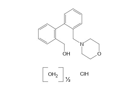 o-[alpha-MORPHOLINO-o-TOLYL]BENZYL ALCOHOL, HYDROCHLORIDE, HEMIHYDRATE