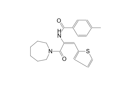 benzamide, N-[(E)-1-[(hexahydro-1H-azepin-1-yl)carbonyl]-2-(2-thienyl)ethenyl]-4-methyl-