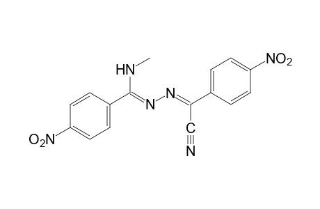 N-methyl-p-nitrobenzamide, azine with (p-nitrophenyl) glyoxylonitrile