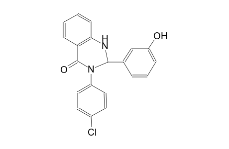 3-(4-chlorophenyl)-2-(3-hydroxyphenyl)-2,3-dihydro-4(1H)-quinazolinone