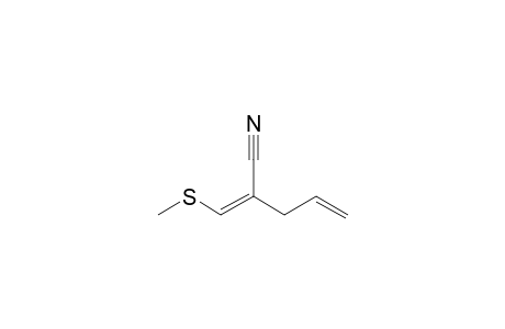 2-Cyano-1,4-pentadienyl methyl sulfide