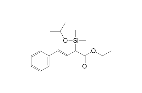 (E)-2-[dimethyl(propan-2-yloxy)silyl]-4-phenyl-3-butenoic acid ethyl ester