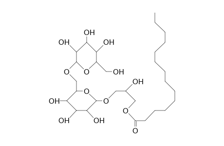 3-(Galactosyl-B-D-galactosyl)-1-myristoyl-sn-glycerol