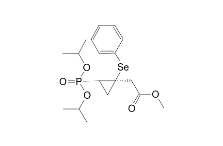 (S)-Diisopropyl-2-(methoxycarbonylmethyl)-2-phenylselenenyl-1-cyclopropylphosphonate