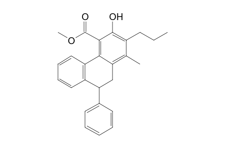Methyl 3-Hydroxy-1-methyl-9-phenyl-2-propyl-9,10-dihydro-phenanthrene-4-carboxylate