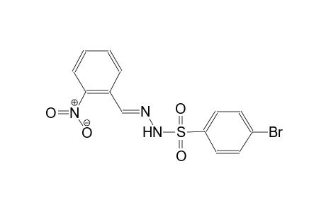 4-bromo-N'-[(E)-(2-nitrophenyl)methylidene]benzenesulfonohydrazide