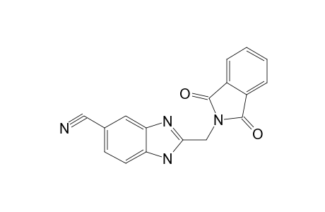 2-(1,3-Dioxo-1,3-dihydroisoindol-2-ylmethyl)-1H-benzoimidazole-5-carbonitrile