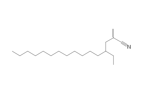 4-Ethyl-2-methylenehexadecanenitrile
