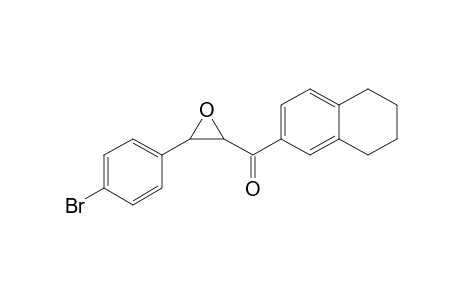 (3-(4-Bromophenyl)oxiran-2-yl)(5,6,7,8-tetrahydronaphthalen-2-yl)methanone