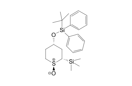 (2R,4S)-4-[(t-Butyldiphenylsilyl)oxy]-2-(trimethylsilyl)-1-thiacyclohexane-1-oxide