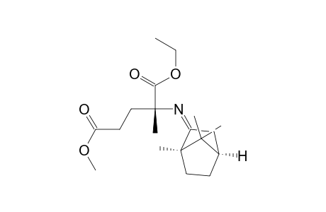 1-Ethyl Methyl (2R*,3R*)-2-methyl- N-[(1R,4R)-Bornylidene]glutamate