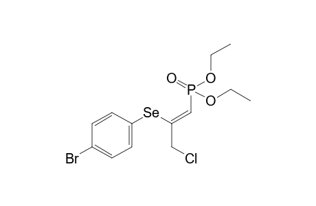 Diethyl[(Z)-2-(4-Bromophenylselanyl)-3-chloro-1-propenyl]phosphonate
