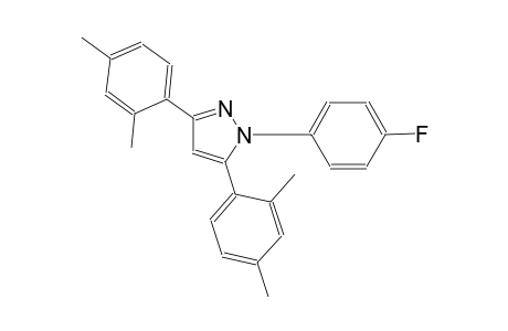 3,5-bis(2,4-dimethylphenyl)-1-(4-fluorophenyl)-1H-pyrazole