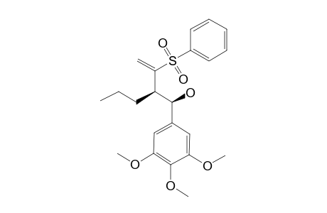 R*,R*-3-PHENYLSULFONYL-1-(3,4,5-TRIMETHOXYPHENYL)-2-PROPYLBUT-3-EN-1-OL