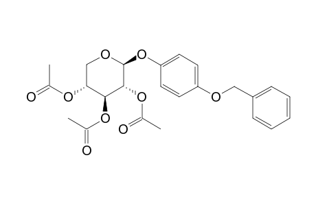 p-(BENZOYLOXY)PHENYL beta-D-XYLOPYRANOSIDE, TRIACETATE