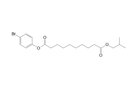 Sebacic acid, 4-bromophenyl isobutyl ester