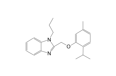 1H-benzimidazole, 2-[[5-methyl-2-(1-methylethyl)phenoxy]methyl]-1-propyl-