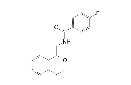 benzamide, N-[(3,4-dihydro-1H-2-benzopyran-1-yl)methyl]-4-fluoro-