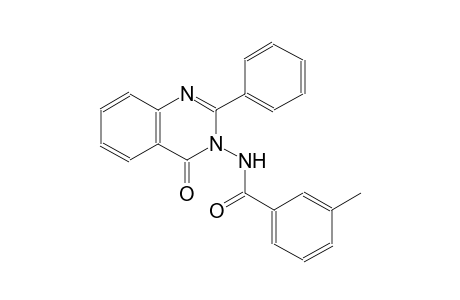 3-methyl-N-(4-oxo-2-phenyl-3(4H)-quinazolinyl)benzamide
