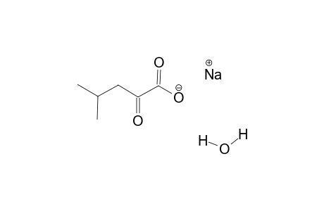 4-Methyl-2-oxopentanoic acid sodium salt hydrate