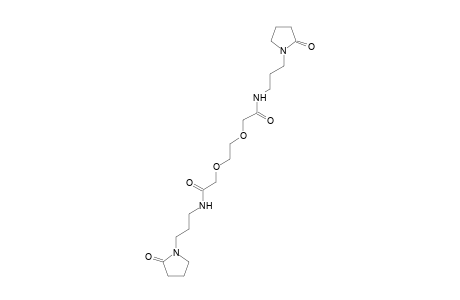 2-[2-[2-keto-2-[3-(2-ketopyrrolidino)propylamino]ethoxy]ethoxy]-N-[3-(2-ketopyrrolidino)propyl]acetamide