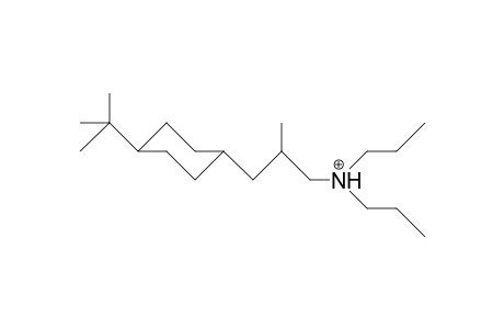 trans-4'-tert-Butyl-2-methyl-N,N-dipropyl-cyclohexanepropanamine cation