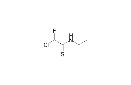 (Chlorofluorothioacetamido)-ethane