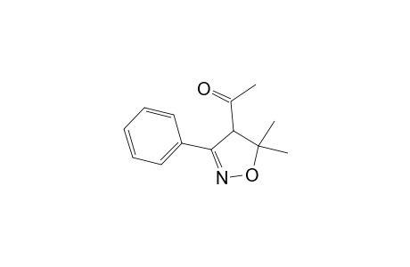 1-(5,5-Dimethyl-3-phenyl-4,5-dihydro-4-isoxazolyl)ethanone