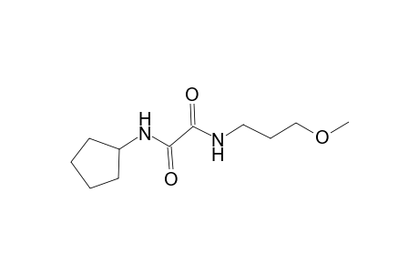 Oxamide, N-cyclopentyl-N'-(3-methoxypropyl)-