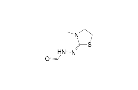 N'-(3-methylthiazolidin-2-ylidene)formohydrazide