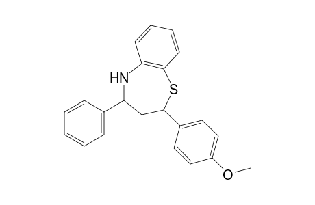 2-(4-Methoxyphenyl)-4-phenyl-2,3,4,5-tetrahydro-1,5-benzothiazepine